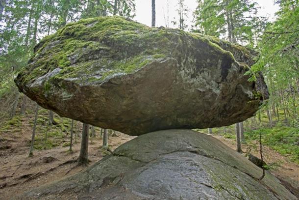 The Kummakivi Balancing Rock. (Kersti Lindström /Adobe Stock)