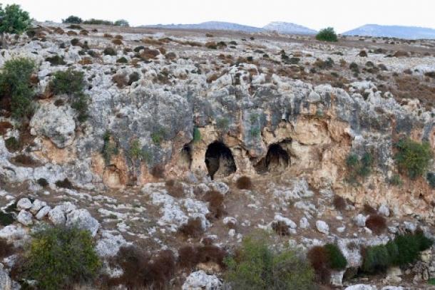 Limestone caves like the ones here are often where megafauna fossil remains are found in Cyprus.