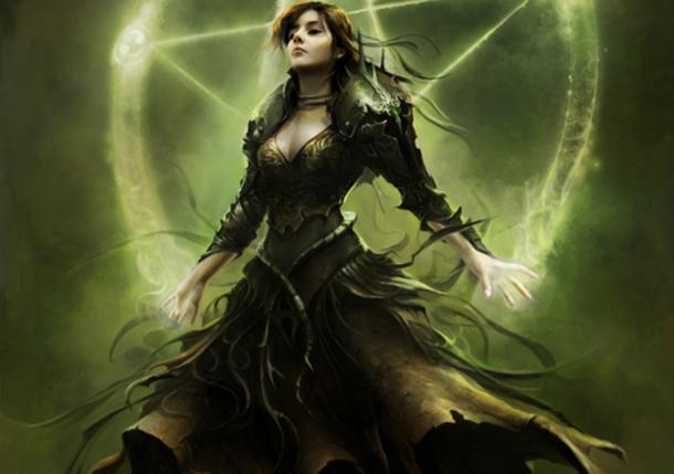 Morgana Le Fay, Anikó Salamon's art for the video game King Arthur II.