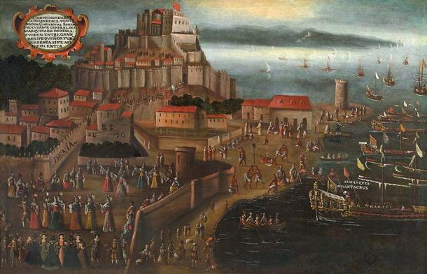 Expulsion of the Moriscos at the port of Dénia, by painter Vincente Mostre. (Vicente Mostre / Public domain)