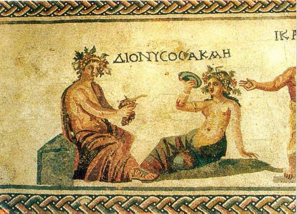 Mosaic from the House of Dionysus (Greek god of wine) located in the Paphos Archaeological Park, dating from the 3rd century AD. (Georgeg / Public domain)