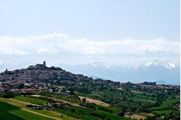 Panorama of Fermo. 