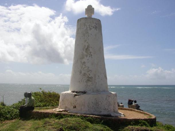 Pillar of Vasco da Gama in Malindi, in modern-day Kenya, erected on the return journey. (Mgiganteus / CC BY-SA 3.0)