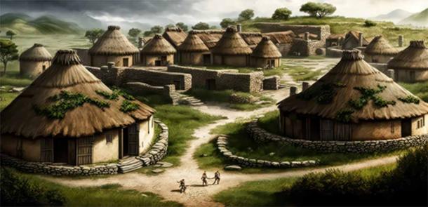 Representational image of a Neolithic village. (Justinas / Adobe Stock)