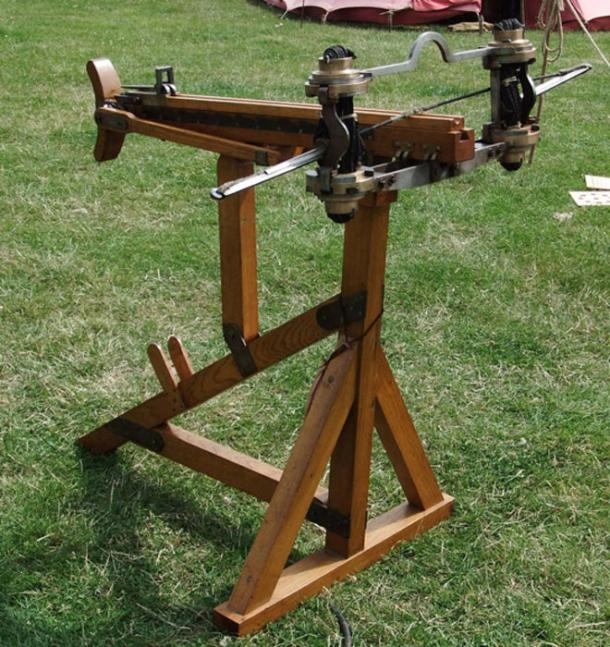 Reproduction of a Roman ballista. (fuguestock/Deviant Art)