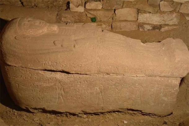 Red Pink Granite Sarcophagus Of Ramses Iis Secretary Found At Saqqara Ancient Origins 