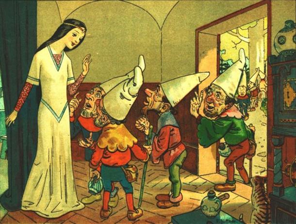 Snow White, one of the Disney Stories, possibly has origins in a German folktale. (Geagea / Public Domain)