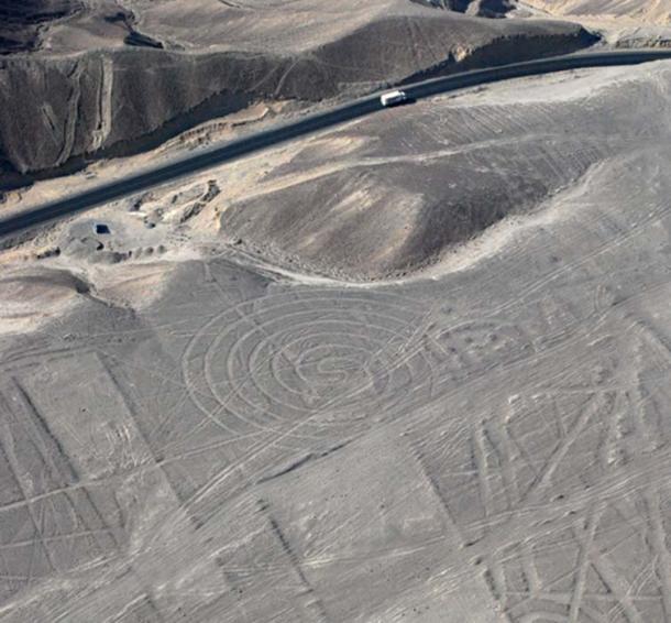 Spiral Nazca line,