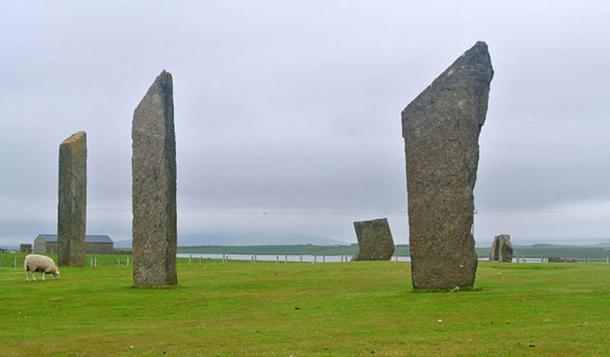 Las piedras erguidas de Stenness.