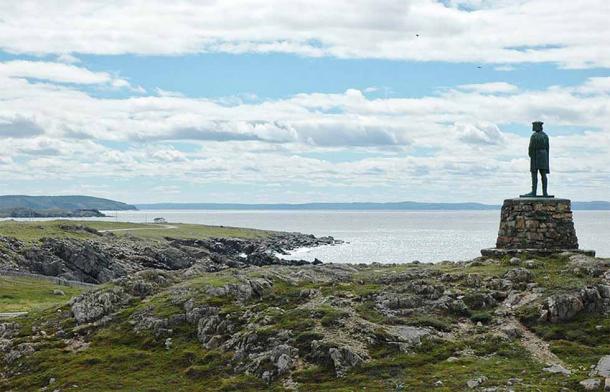 Statυe of John Cabot gazing across Bonavista Bay froм Cape Bonavista, the place where, according to tradition, he first sighted land on the northeast coast of the island of Newfoυndland. (Evan T. Jones / CC BY-SA 4.0)