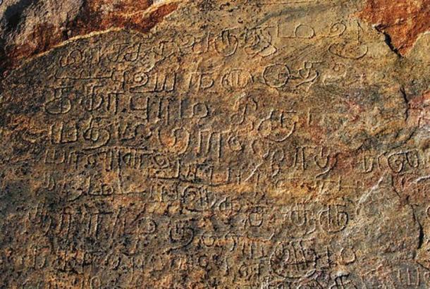 Tamil inscription of Krishnadevaraya, Severappoondi. (CC BY SA 3.0)