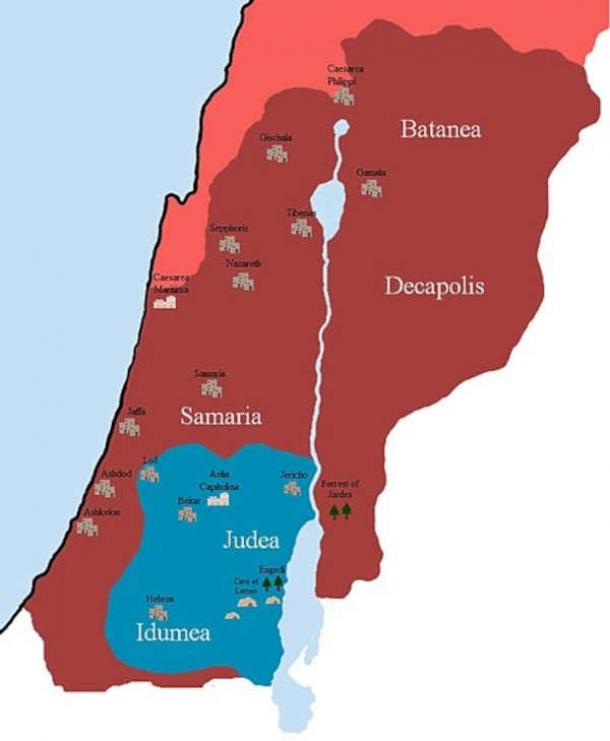 Territory held by the rebels in blue. (Rh0809/CC BY-SA 4.0)