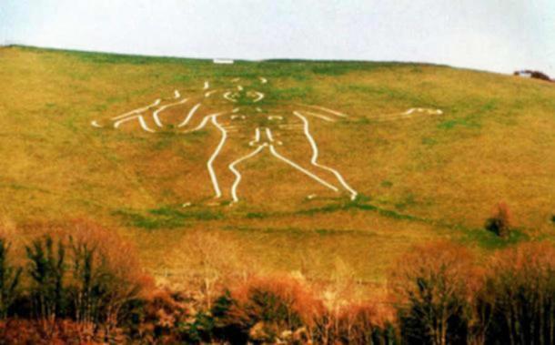 The Cerne Giant in 2010. (Dun.can/ CC BY 2.0 )