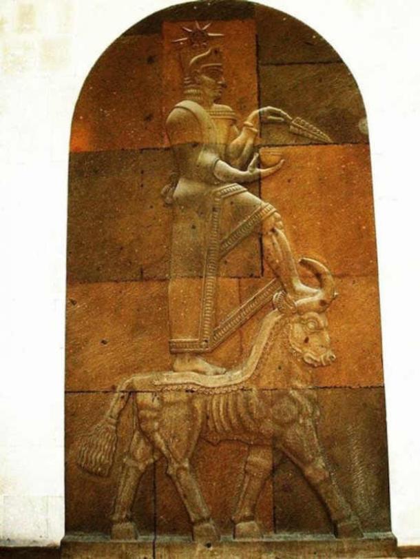 The Urartian god Teisheba. (liveon001 /CC BY-SA 3.0)