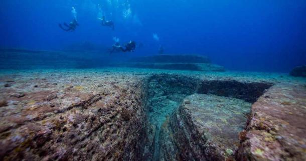 The enigmatic underwater Yonaguni monument.  (nudiblue/Adobe Stock)