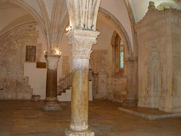 The Upper Room in Jerusalem, the site of the Last Supper and Pentecost. (See Holy Land/CC BY-SA 2.0)