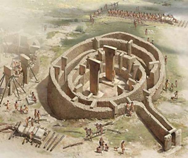 The lingam temple of Gobekli Tepe, an ancient home of the Yezidis in southern Turkey
