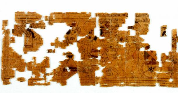 The Turin Erotic Papyrus has become famous due to its erotic content. An ancient Egyptian papyrus scroll-painting dating back to about 1150 BC, it was discovered at Deir el-Medina in the 19th century and was found to include various erotic vignettes which show sex positions. It is now on display at Museo Egizio in Turin. (Museo Egizio / CC BY 2.0 IT)