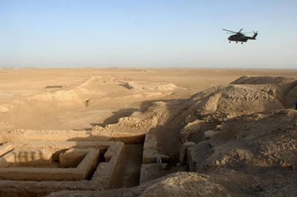 Sitio arqueológico de Uruk en Warka, Iraq (dominio público)