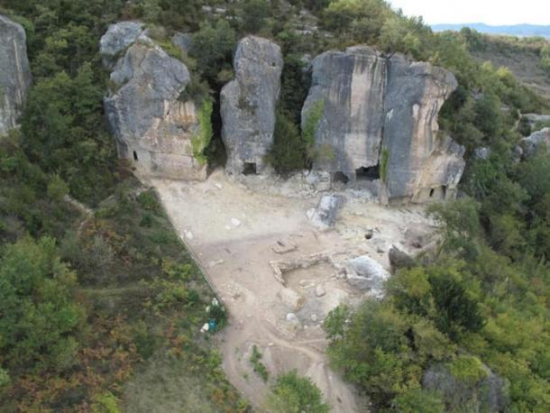 View of the Las Gobas cave site. (GPAC, Author provided no reuse)