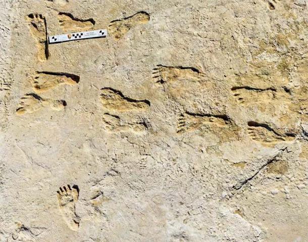 White Sands has the largest collection of fossilized human footprints. (NPS Photo)