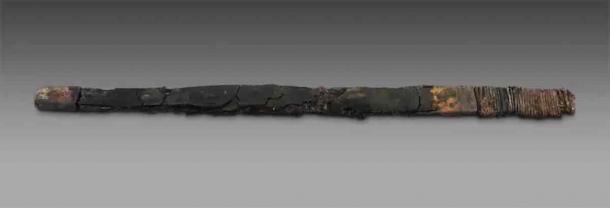 Artifacts recovered from the tomb complex included this sword (Institute of Archaeology at the Chinese Academy of Social Sciences)