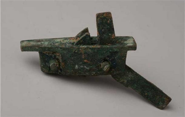 A crossbow mechanism from the site