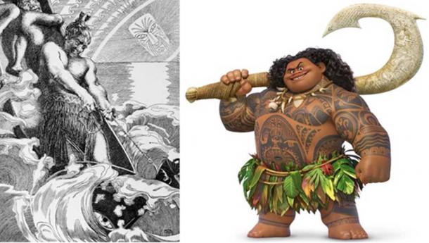 ディズニーはほとんどそれを右に得た モアナから騒乱に 本当のマウイ島の背後にある神話 Tombouctou