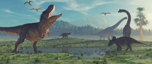 The news study shows that dinosaur extinction rates were increasing 76 million years ago. (Orlando Florin Rosu / Adobe Stock)