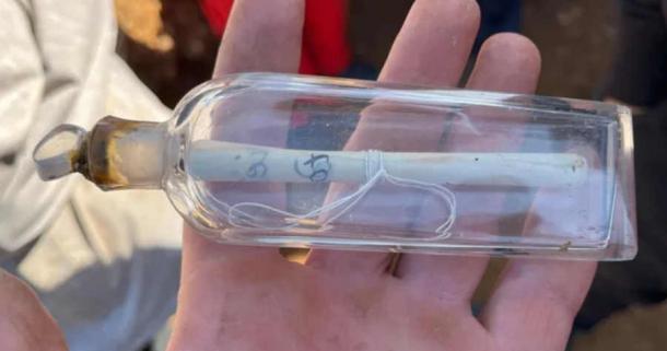 200-Year-Old Message in a Bottle From Past Excavation Found