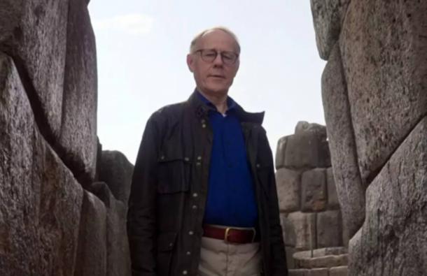 Graham Hancock at Sacsayhuaman, Cusco, Peru.