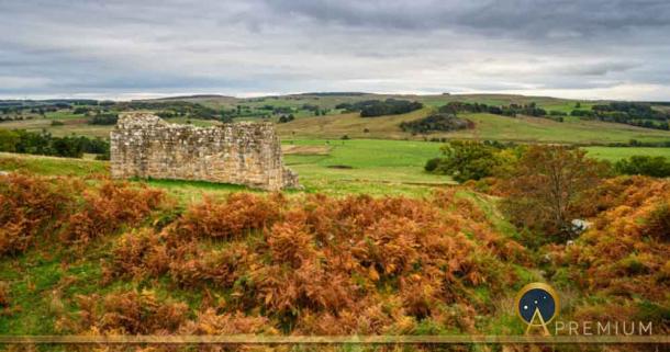 The ruins of an early 17th century bastle or defensible farmhouse in the Anglo-Scottish Borders as protection against Border Reivers. Source: drhfoto/Adobe Stock