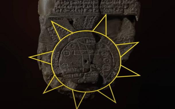 The Babylonian Map of the World, or Imago Mundi tablet.