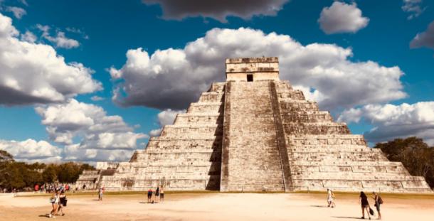 El Castillo, also known as the Temple of Kukulcan