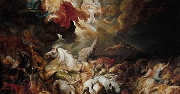 The Defeat of Sennacherib as depicted by Peter Paul Rubens