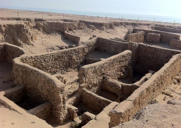 Ancient Bronze Age ruins from the Dilmun civilization found previously on Failaka Island.