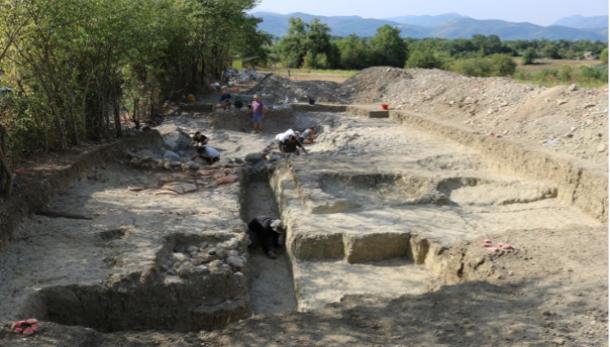 The archaeological excavation in ancient Fregellae uncovered the oldest known villa in the region.