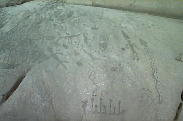 Peterborough Petroglyphs in the province of Ontario, Canada