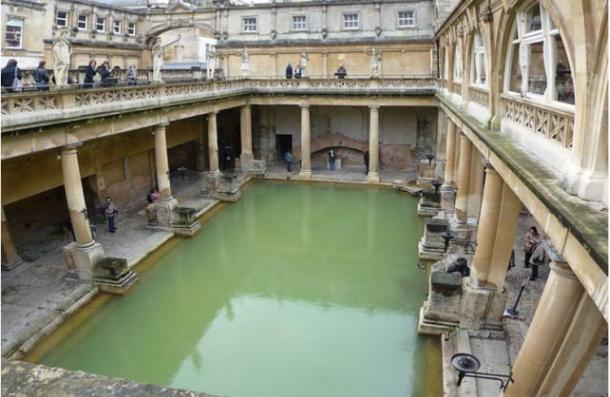 Roman baths, Bath, England. Source: ctj71081/CC BY-SA 2.0