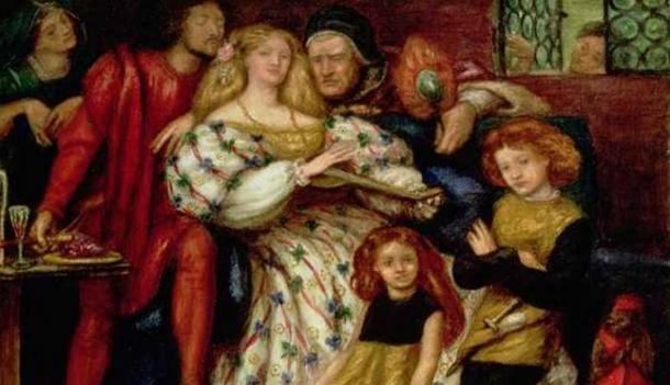 The Borgia Family by Dante Gabriel Rossetti Source: Public Domain