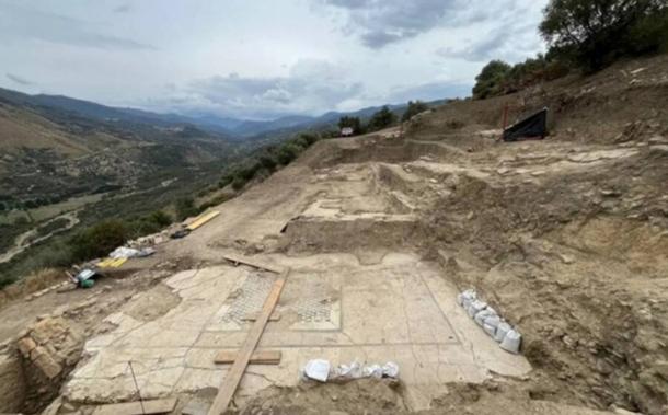 Newly discovered Roman thermal baths in the ancient city of Halaesa Archonidea