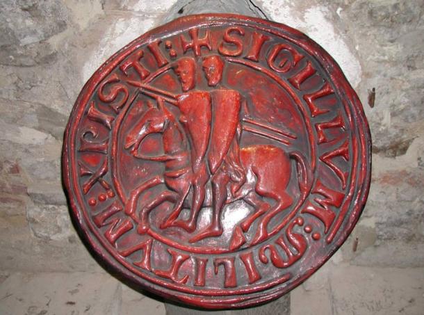 The seal of the Knights Templar