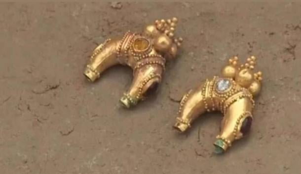 Kangyu era jewelry found in Kazakhstan.