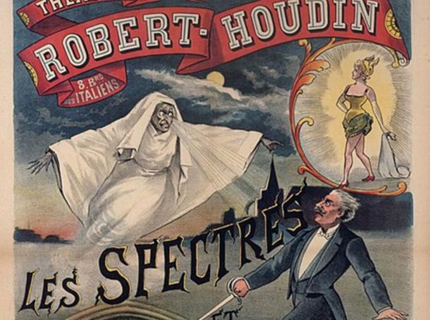 Undated poster for the Theatre Jean Eugene Robert-Houdin.