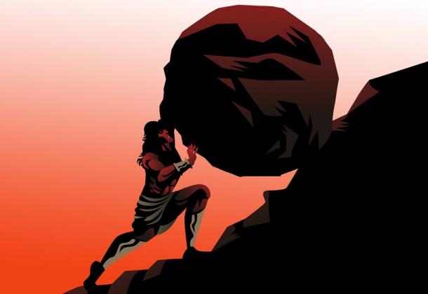 The Sisyphus Myth: Cruel King Gets Eternal Punishment for Annoying Zeus