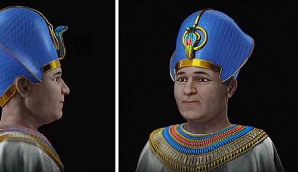 Forensic digital reconstruction of Amenhotep III ( Cicero Moraes)