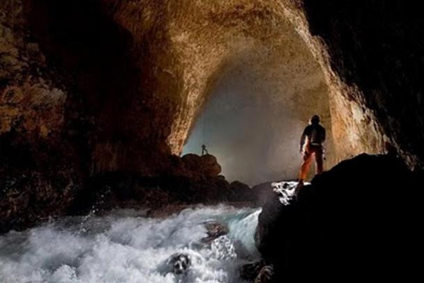 Krubera Cave Journeying To The Depths Of Georgia In One Of The World   Freezing Sumps And Water 