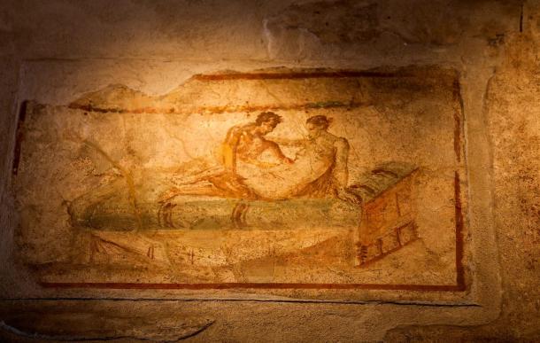 plaster painting pompeii