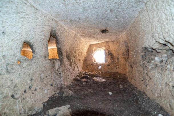 Camerele egiptene nou găsite nu sunt decorate.  (Ministerul Turismului și Antichităților)