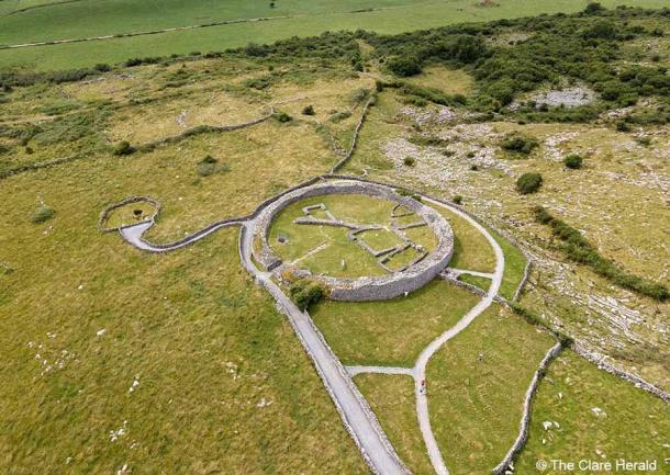 Ireland’s oldest ink pen was discovered at the Caherconnell Cashel ringfort among many fine craftworking and metalwork tools. (Clare Herald)